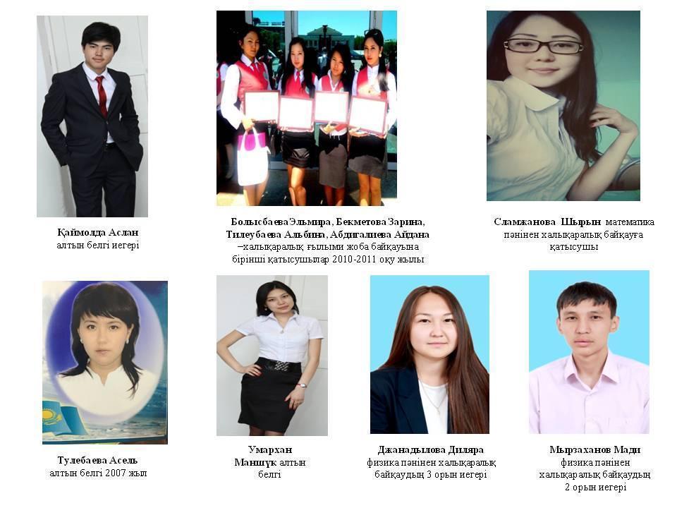 Мектеп мақтаныштары